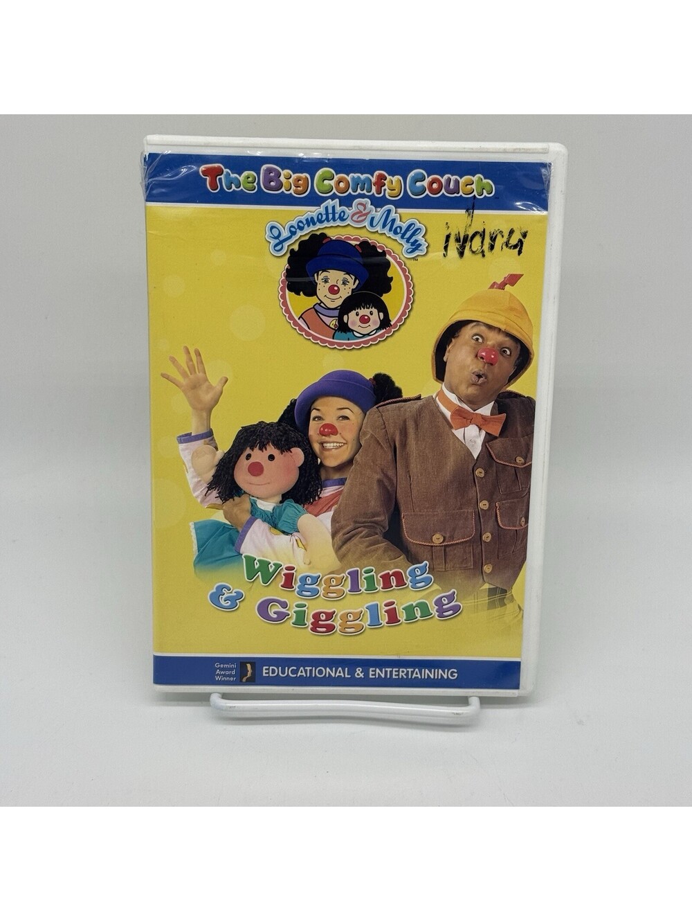 The Big Comfy Couch Wiggling & Giggling DVD Good Condition DVD Loonette & Molly